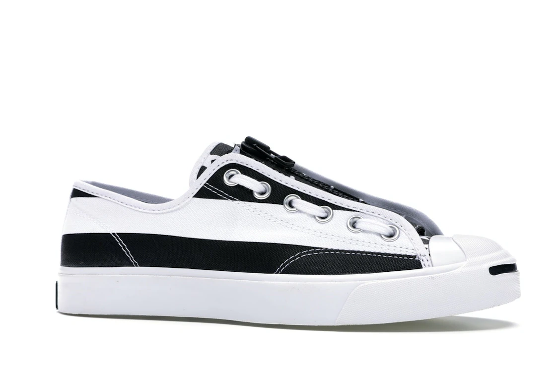 Converse Jack Purcell Zip Ox TakahiroMiyashita TheSoloist White Black
