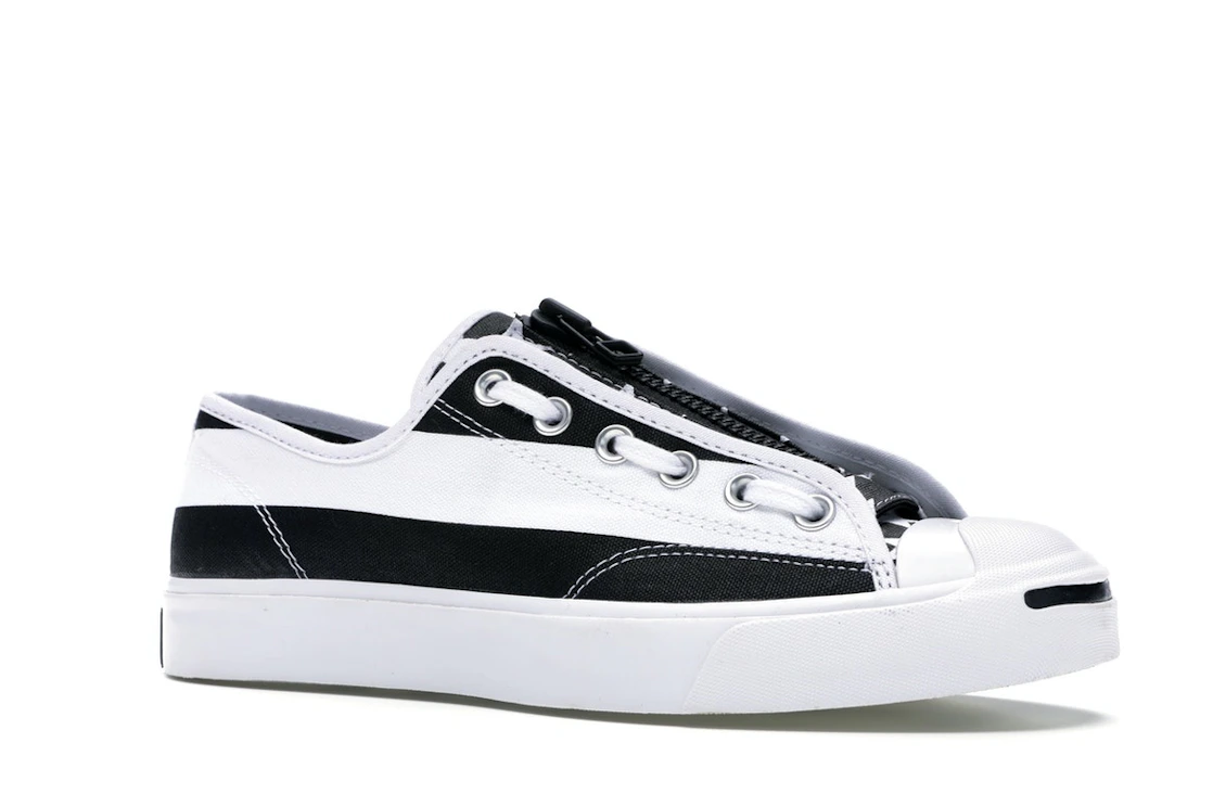 Converse Jack Purcell Zip Ox TakahiroMiyashita TheSoloist White Black