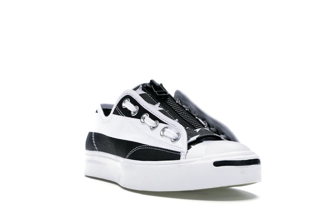 Converse Jack Purcell Zip Ox TakahiroMiyashita TheSoloist White Black