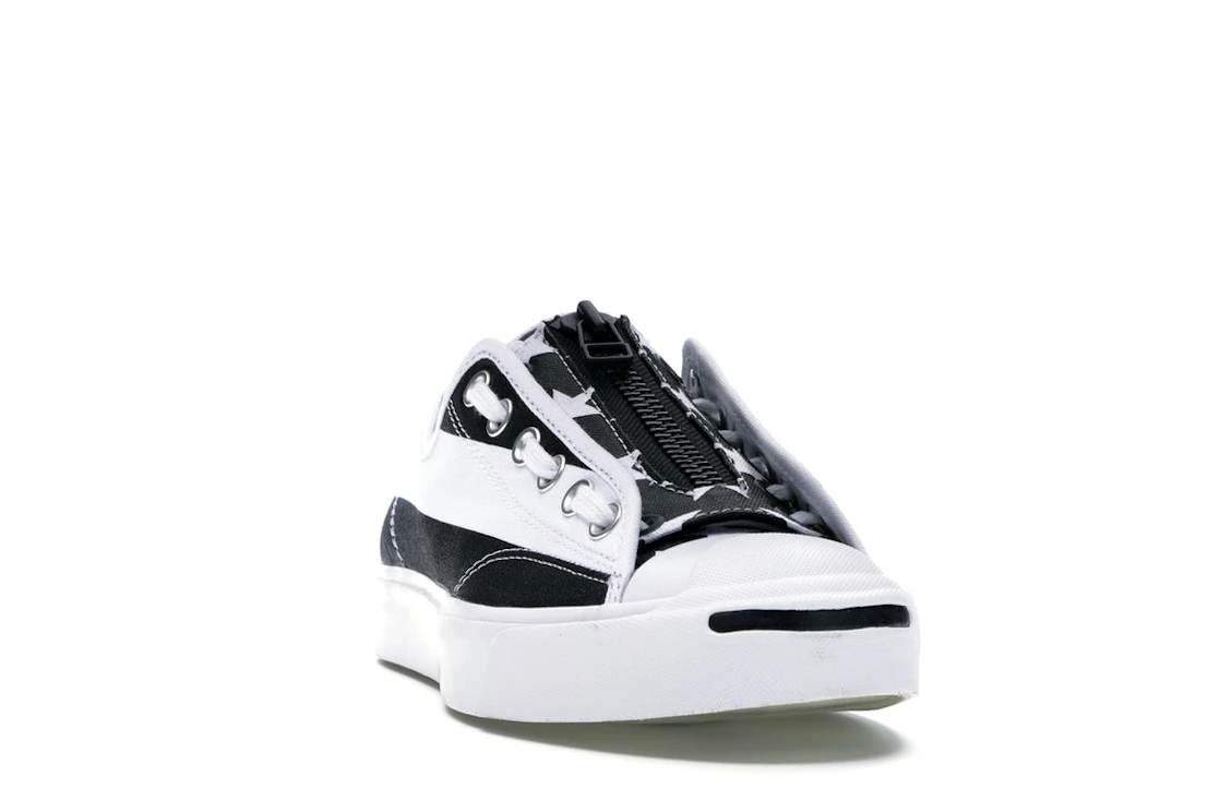 Converse Jack Purcell Zip Ox TakahiroMiyashita TheSoloist White Black