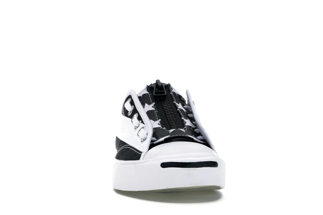 Converse Jack Purcell Zip Ox TakahiroMiyashita TheSoloist White Black