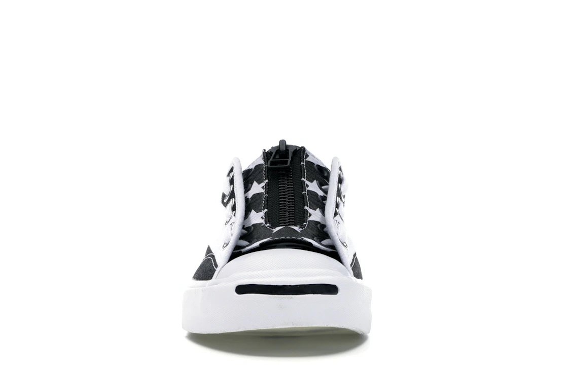Converse Jack Purcell Zip Ox TakahiroMiyashita TheSoloist White Black