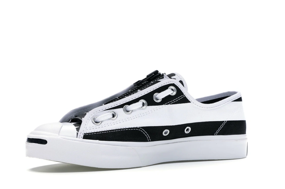 Converse Jack Purcell Zip Ox TakahiroMiyashita TheSoloist White Black