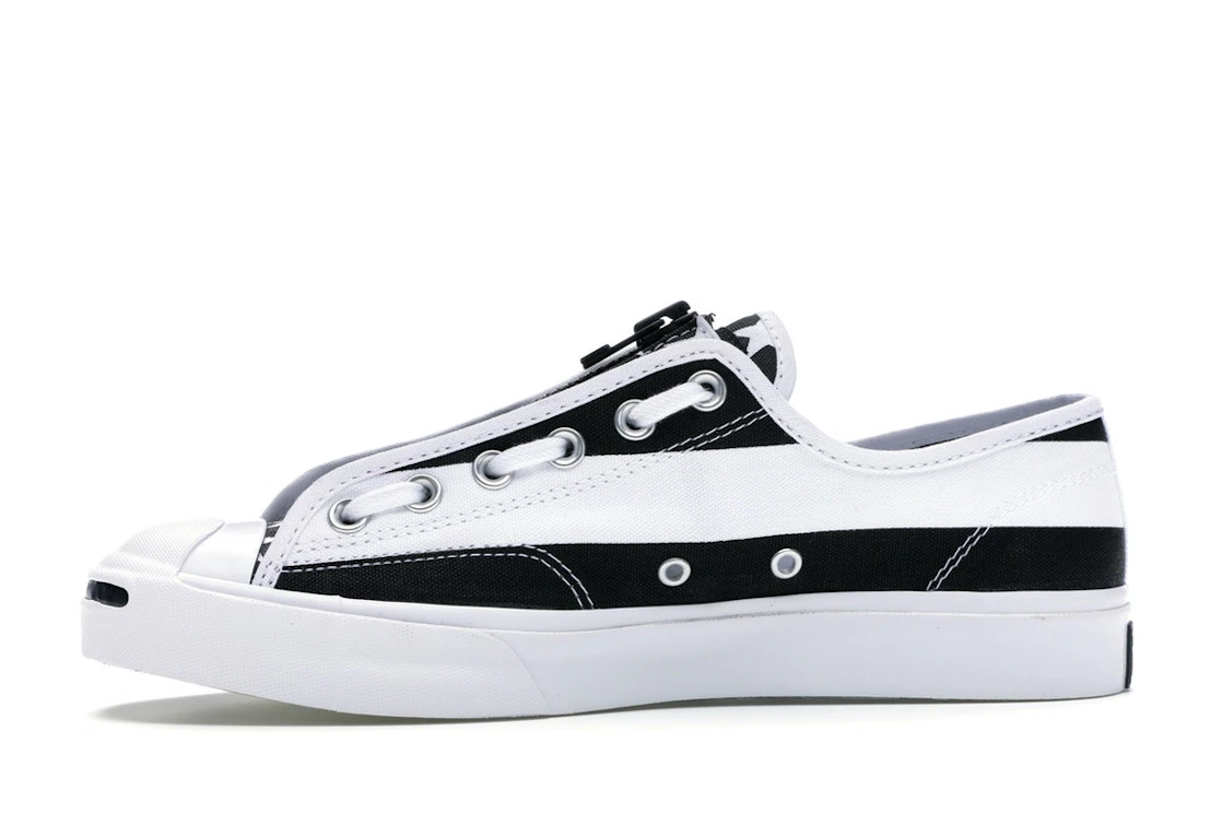 Converse Jack Purcell Zip Ox TakahiroMiyashita TheSoloist White Black