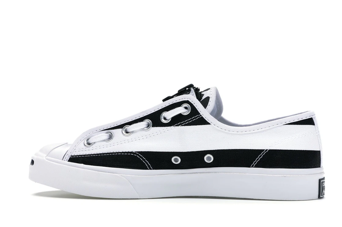 Converse Jack Purcell Zip Ox TakahiroMiyashita TheSoloist White Black