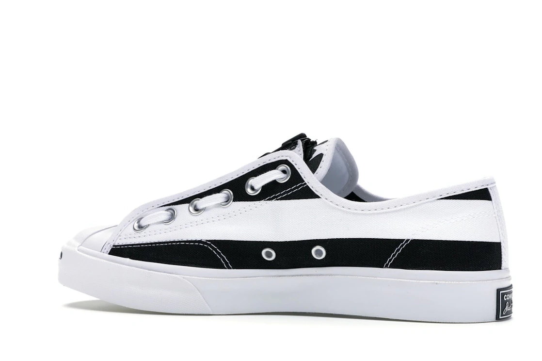 Converse Jack Purcell Zip Ox TakahiroMiyashita TheSoloist White Black