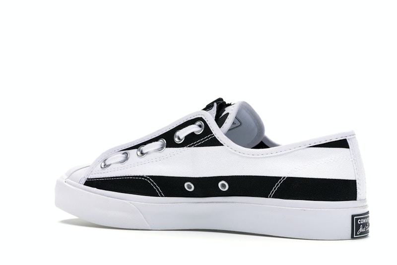 Converse Jack Purcell Zip Ox TakahiroMiyashita TheSoloist White Black