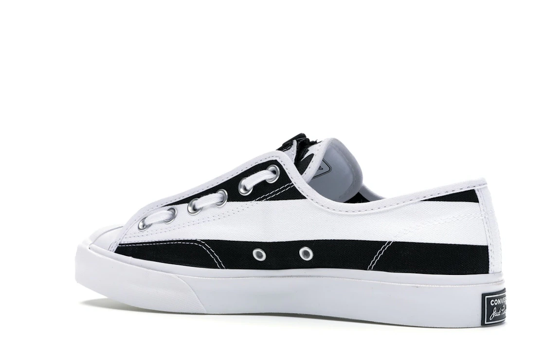 Converse Jack Purcell Zip Ox TakahiroMiyashita TheSoloist White Black