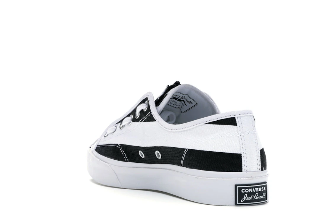 Converse Jack Purcell Zip Ox TakahiroMiyashita TheSoloist White Black