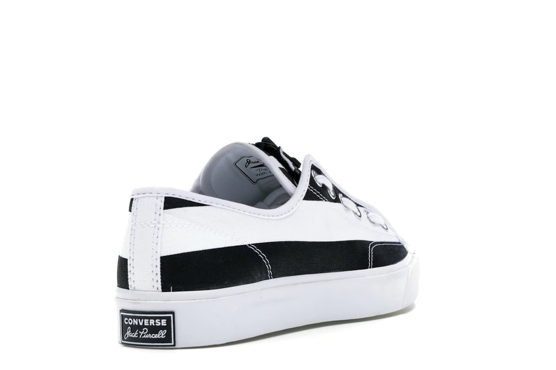 Converse Jack Purcell Zip Ox TakahiroMiyashita TheSoloist White Black