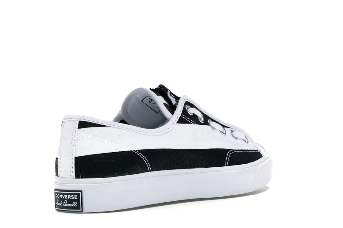 Converse Jack Purcell Zip Ox TakahiroMiyashita TheSoloist White Black