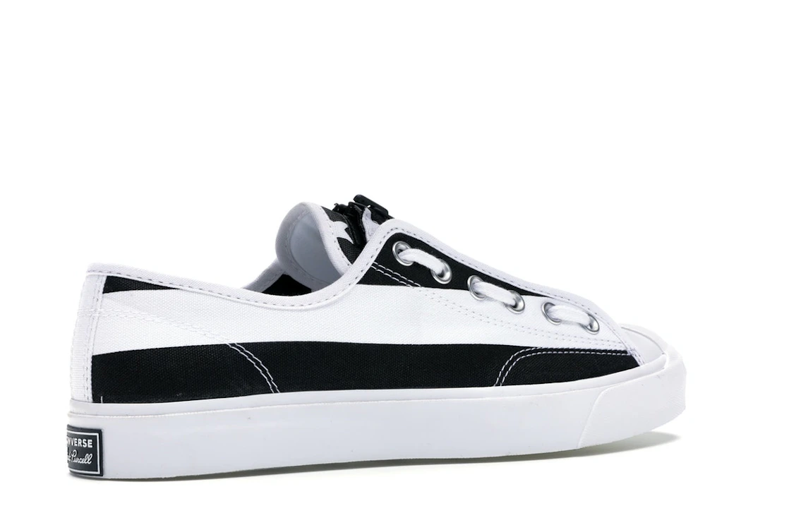 Converse Jack Purcell Zip Ox TakahiroMiyashita TheSoloist White Black