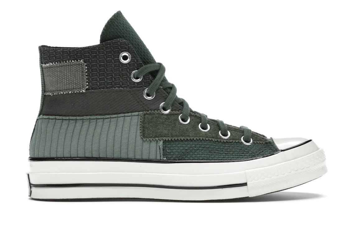 Converse Chuck Taylor All Star 70 Hi Mono Patchwork Forest Egret