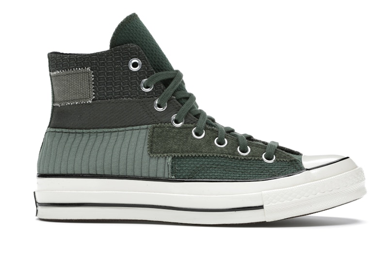 Converse Chuck Taylor All Star 70 Hi Mono Patchwork Forest Egret