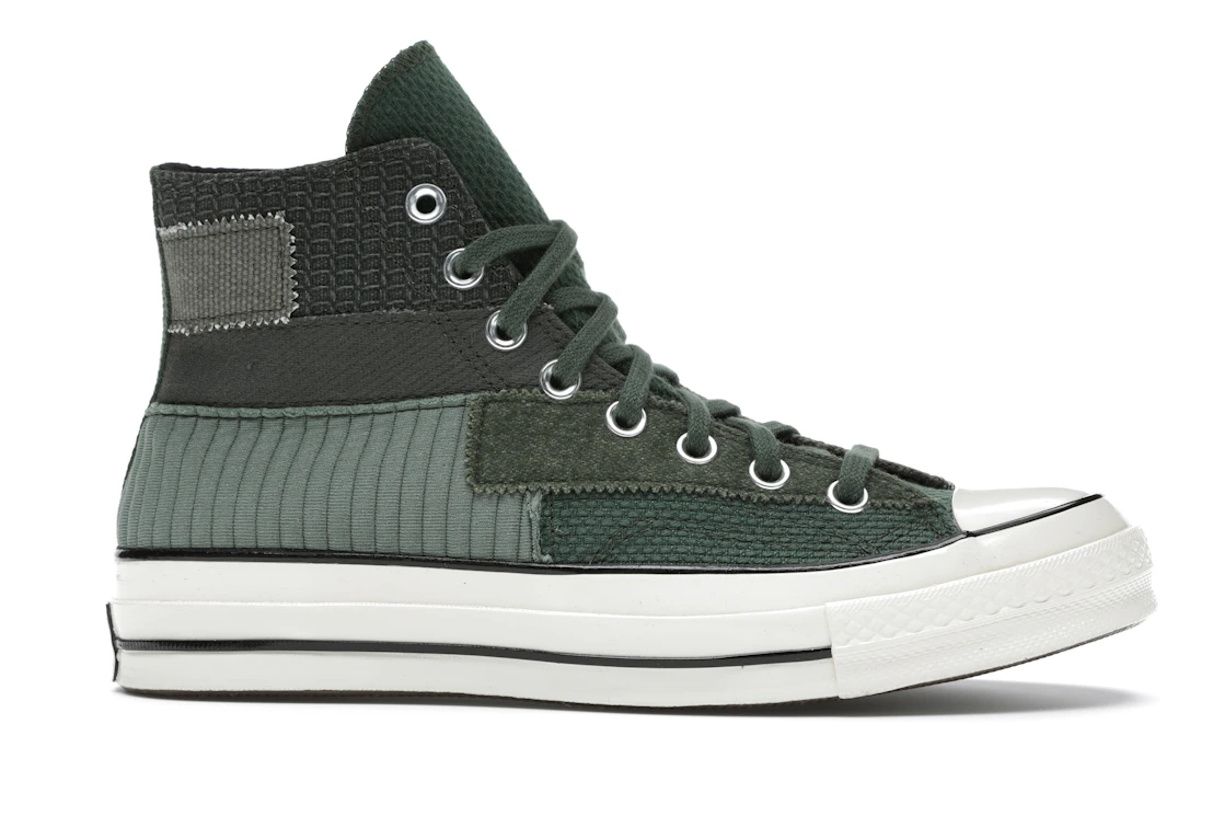 Converse Chuck Taylor All Star 70 Hi Mono Patchwork Forest Egret