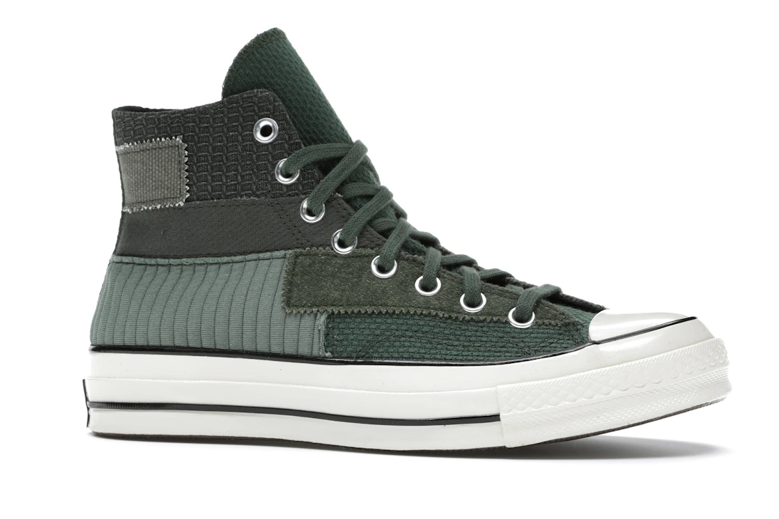 Converse Chuck Taylor All Star 70 Hi Mono Patchwork Forest Egret