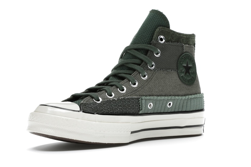 Converse Chuck Taylor All Star 70 Hi Mono Patchwork Forest Egret