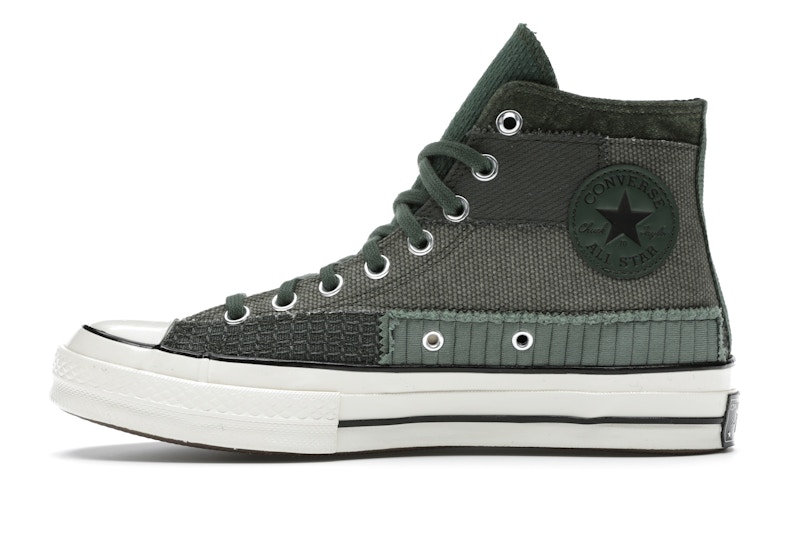 Converse Chuck Taylor All Star 70 Hi Mono Patchwork Forest Egret