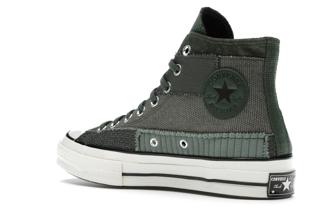 Converse Chuck Taylor All Star 70 Hi Mono Patchwork Forest Egret