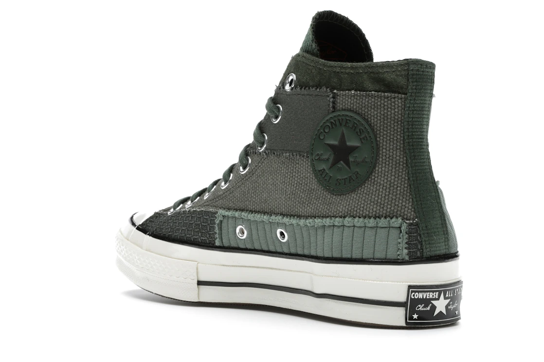 Converse Chuck Taylor All Star 70 Hi Mono Patchwork Forest Egret