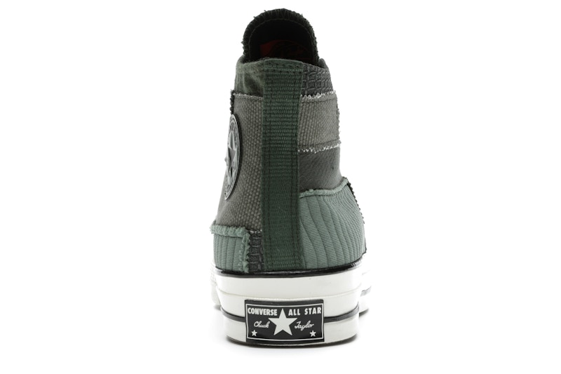 Converse Chuck Taylor All Star 70 Hi Mono Patchwork Forest Egret