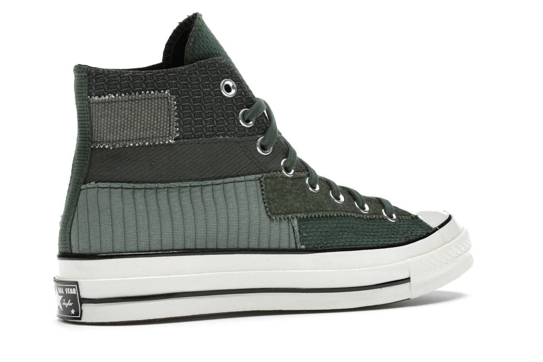 Converse Chuck Taylor All Star 70 Hi Mono Patchwork Forest Egret