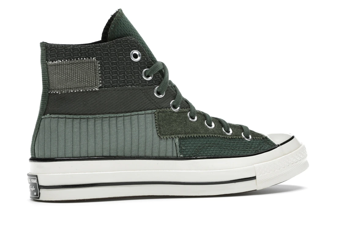 Converse Chuck Taylor All Star 70 Hi Mono Patchwork Forest Egret