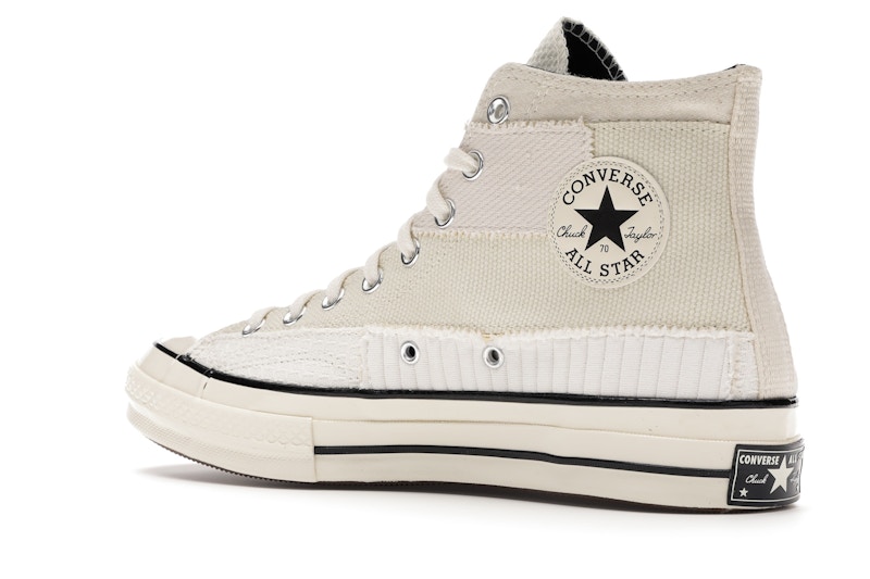 Converse Chuck Taylor All Star 70 Hi Mono Patchwork White Egret