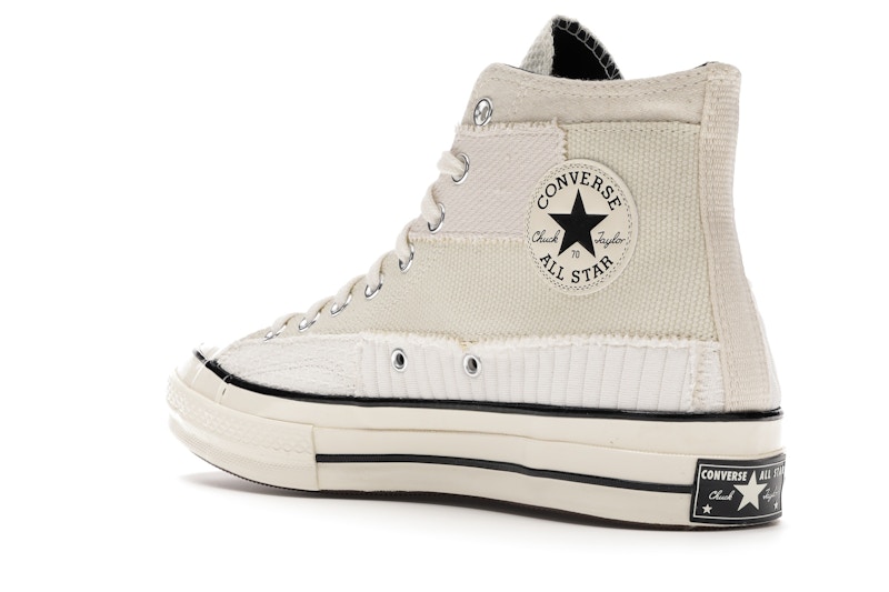 Converse Chuck Taylor All Star 70 Hi Mono Patchwork White Egret