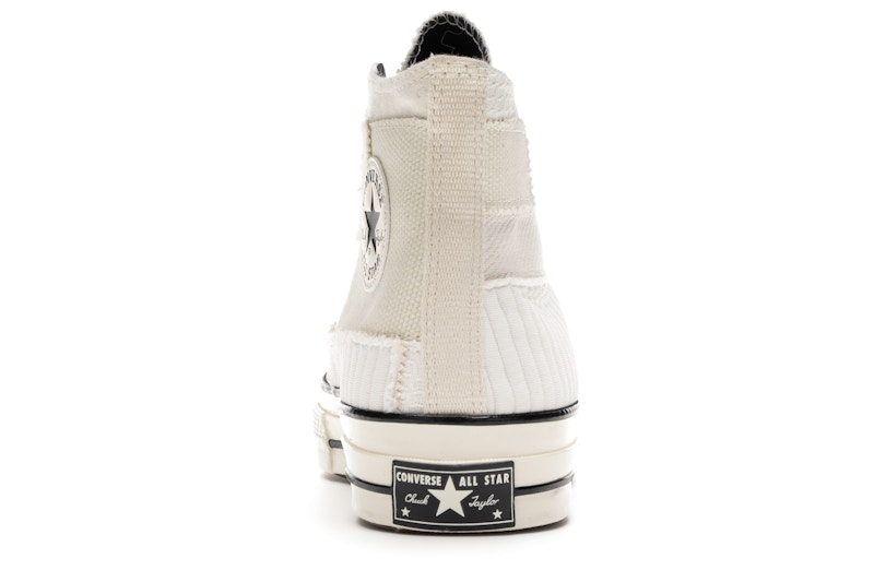 Converse Chuck Taylor All Star 70 Hi Mono Patchwork White Egret