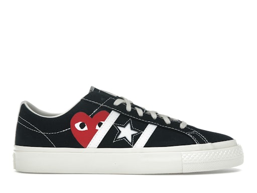 Converse One Star Academy Pro Ox Comme des Garçons PLAY Nero 0