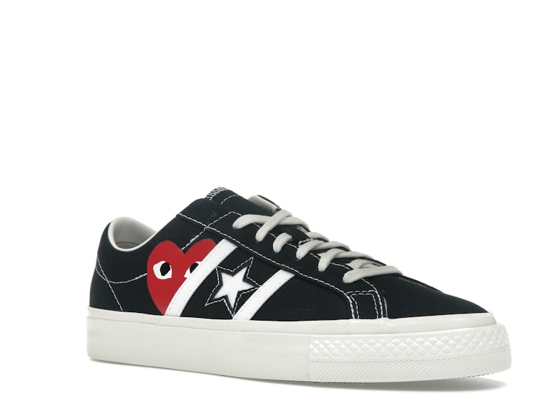 Converse One Star Academy Pro Ox Comme des Garcons PLAY Black