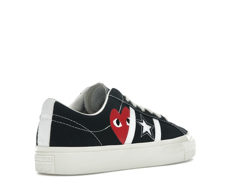 Converse One Star Academy Pro Ox Comme des Garcons PLAY Black