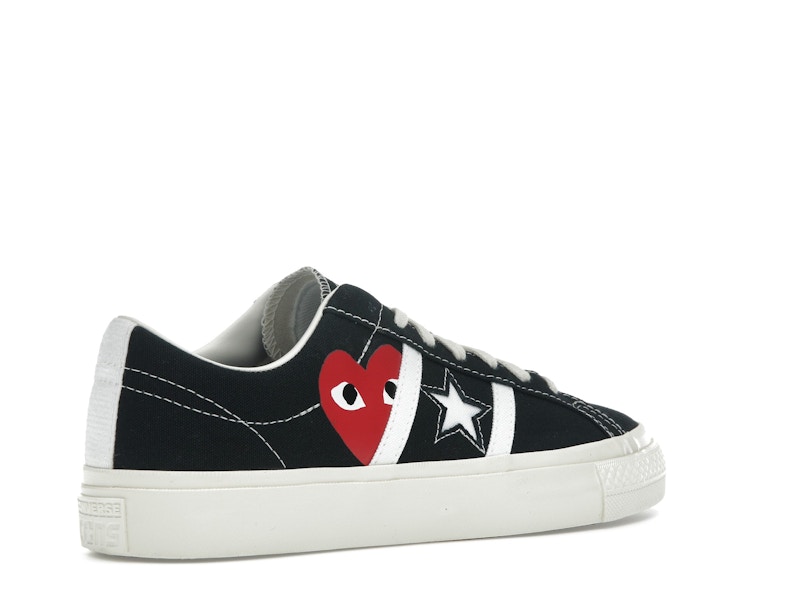 Converse One Star Academy Pro Ox Comme des Garcons PLAY Black