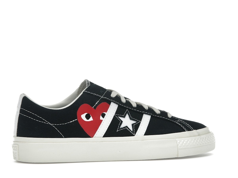 Converse One Star Academy Pro Ox Comme des Garcons PLAY Black
