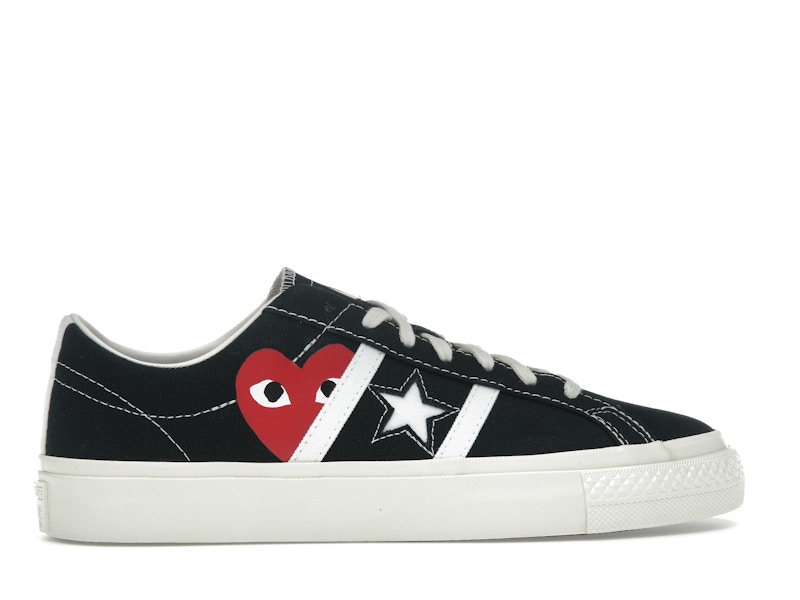 Converse One Star Academy Pro Ox Comme des Garcons PLAY Black