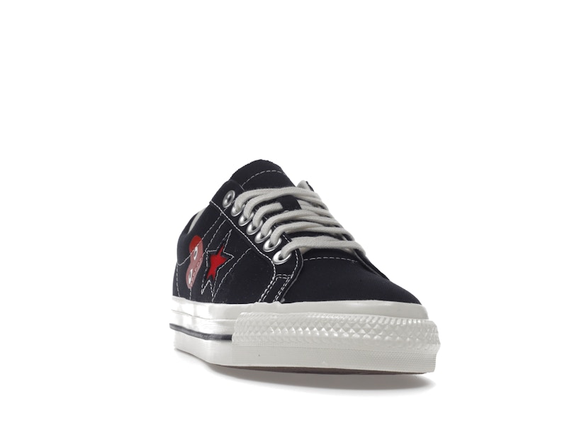Converse One Star Ox Comme des Garcons PLAY Black