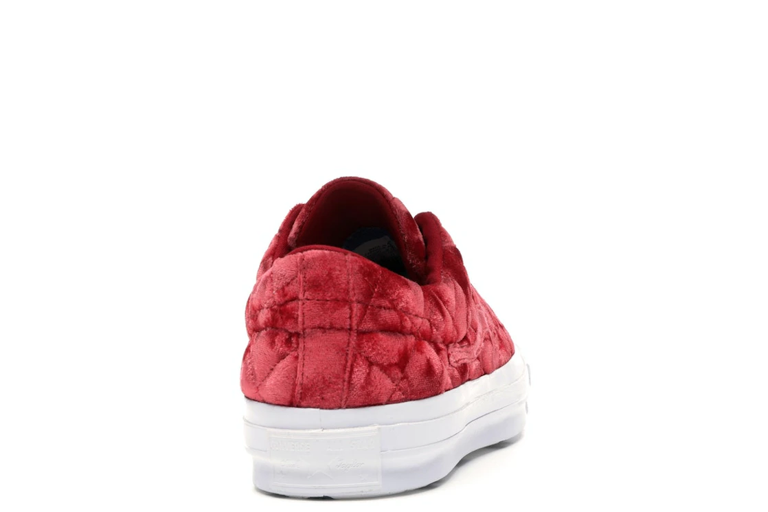 Converse One Star Ox Golf le Fleur TTC Quilted Velvet Barbados Cherry