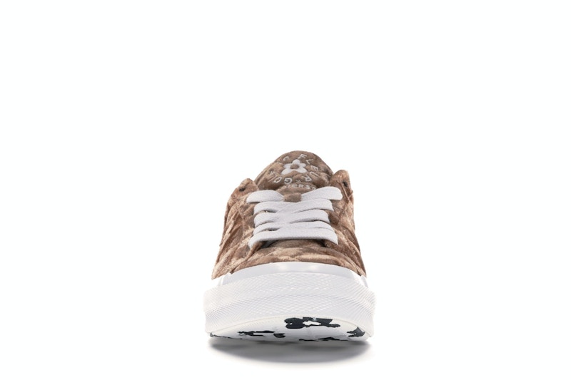 Converse One Star Ox Golf le Fleur TTC Quilted Velvet Brown Sugar