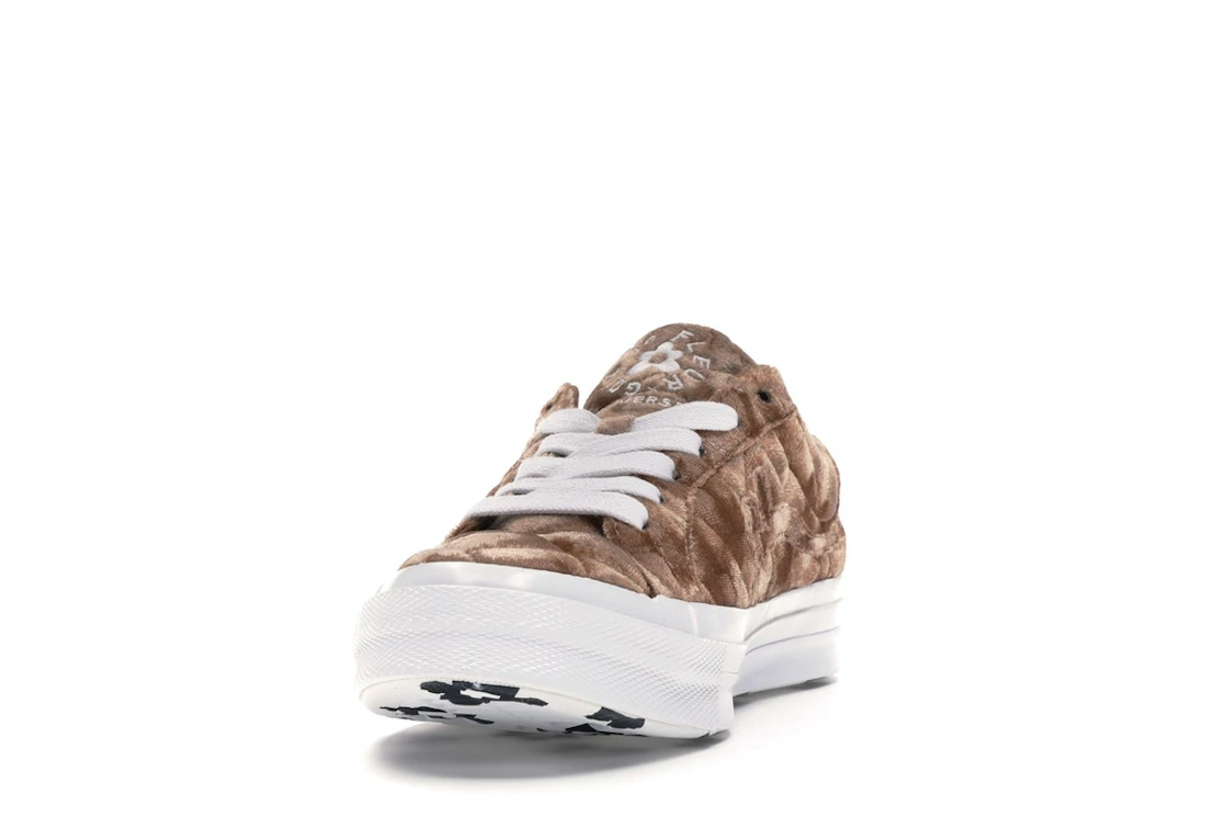 Converse One Star Ox Golf le Fleur TTC Quilted Velvet Brown Sugar