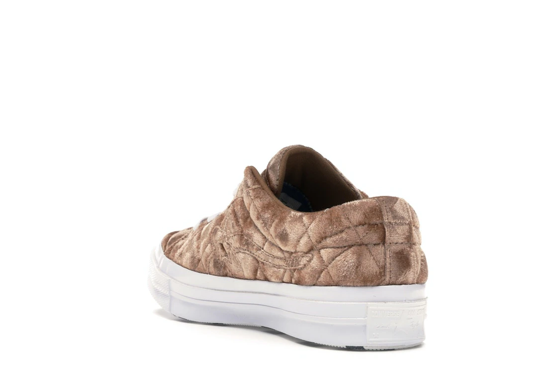 Converse One Star Ox Golf le Fleur TTC Quilted Velvet Brown Sugar