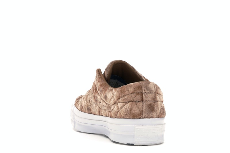 Converse One Star Ox Golf le Fleur TTC Quilted Velvet Brown Sugar