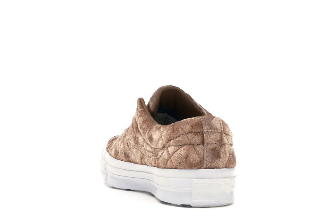 Converse One Star Ox Golf le Fleur TTC Quilted Velvet Brown Sugar
