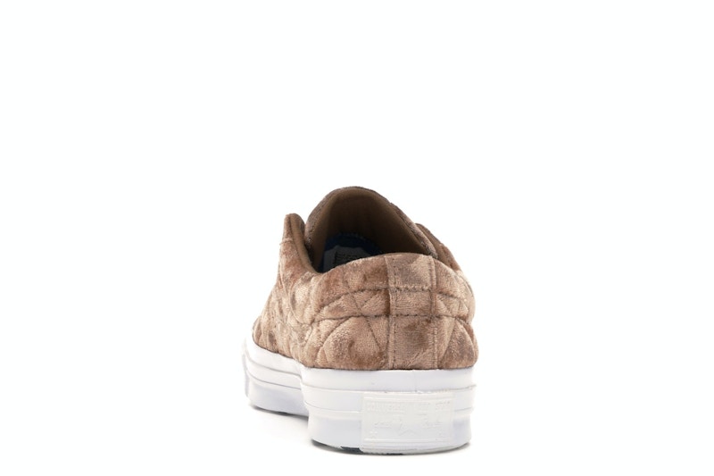 Converse One Star Ox Golf le Fleur TTC Quilted Velvet Brown Sugar