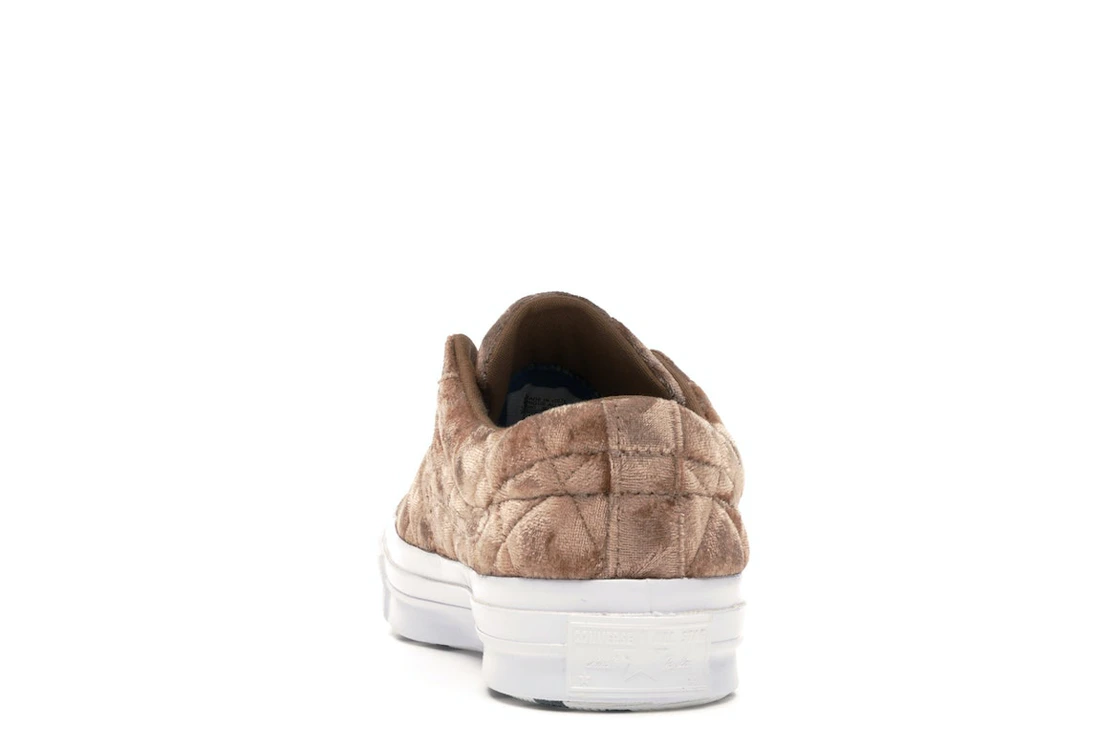 Converse One Star Ox Golf le Fleur TTC Quilted Velvet Brown Sugar