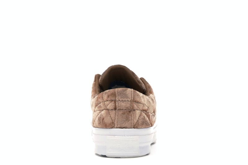 Converse One Star Ox Golf le Fleur TTC Quilted Velvet Brown Sugar
