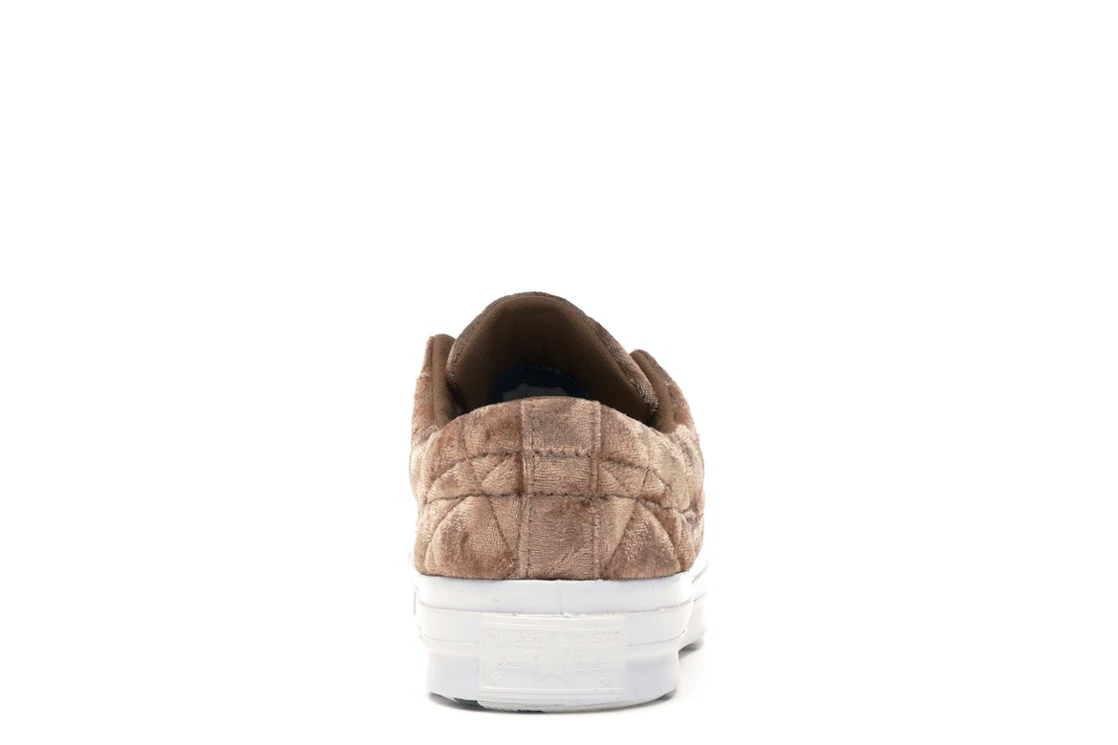 Converse One Star Ox Golf le Fleur TTC Quilted Velvet Brown Sugar