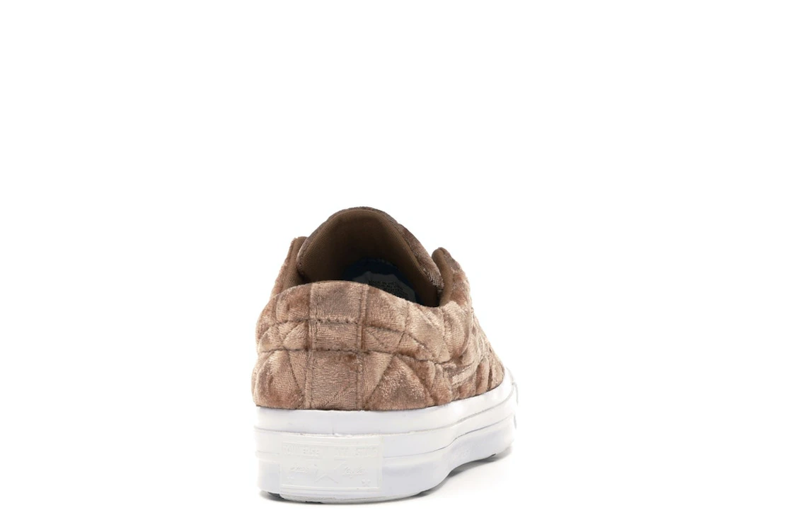 Converse One Star Ox Golf le Fleur TTC Quilted Velvet Brown Sugar