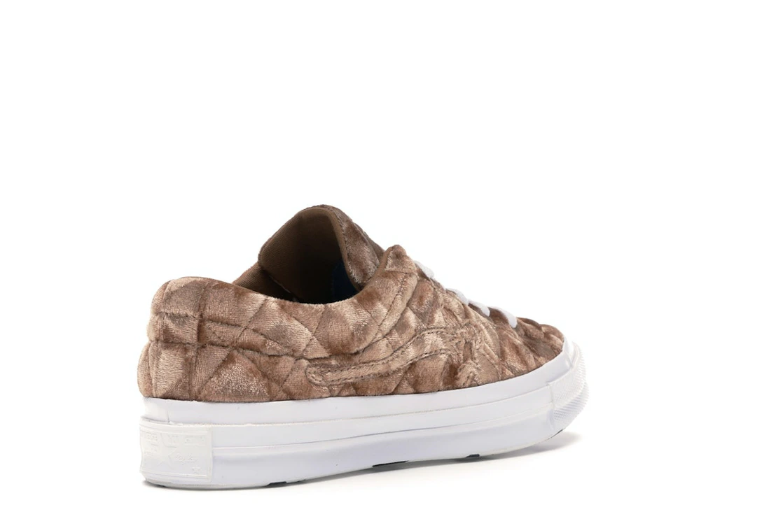 Converse One Star Ox Golf le Fleur TTC Quilted Velvet Brown Sugar