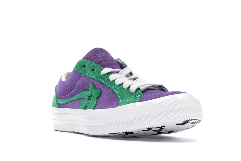 converse one star ox tyler the creator golf le fleur purple green